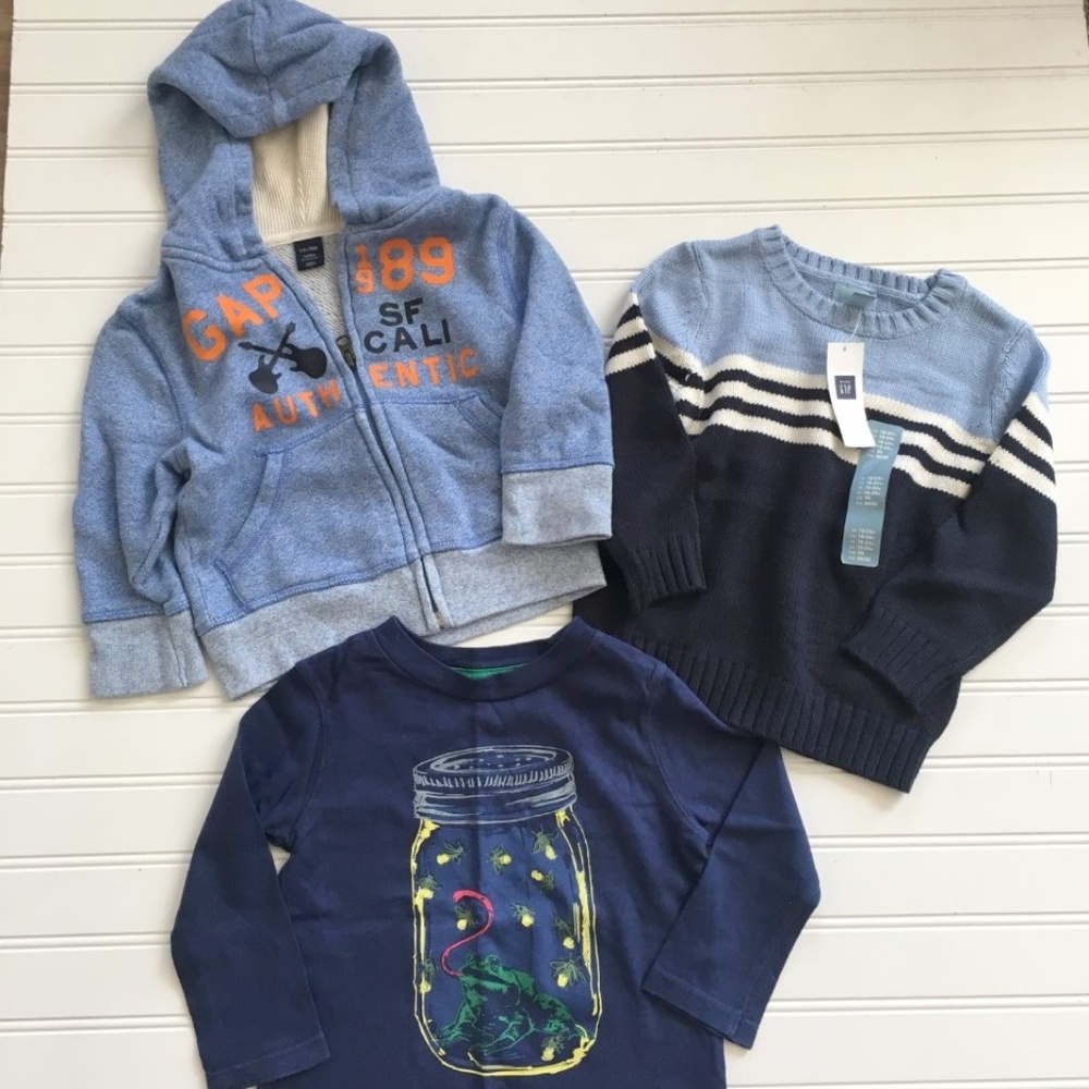 Boy's Baby GAP Lot of Shirts 18-24 Months